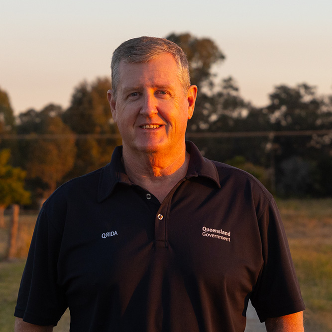 Regional Area Manager for the Wide Bay and Fraser Coast, Mark Barrett