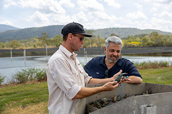 Nathan Cleasby and Angelo Rigano