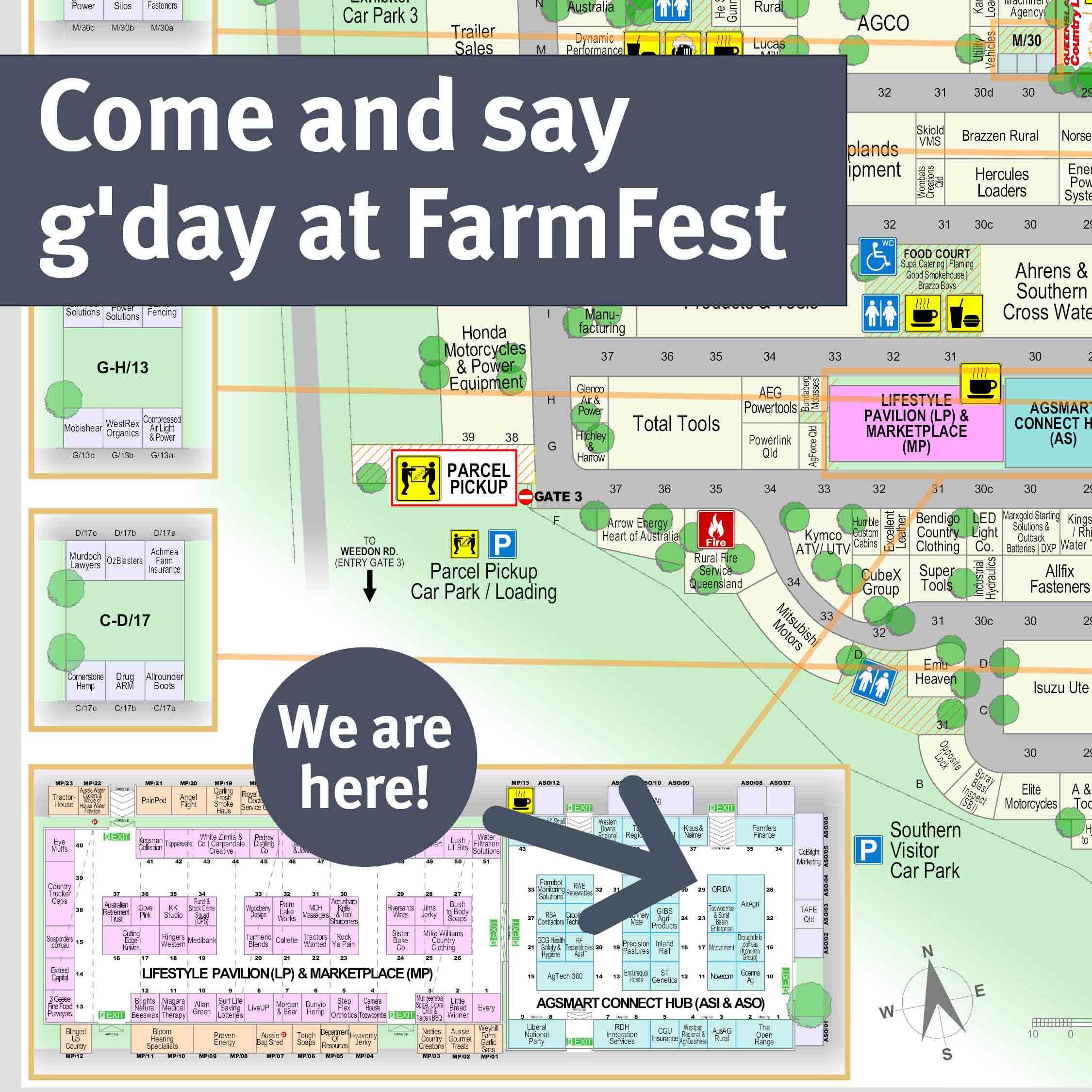 Find QRIDA at FarmFest at Pavilion 29 inside the AgSmart Connect Hub